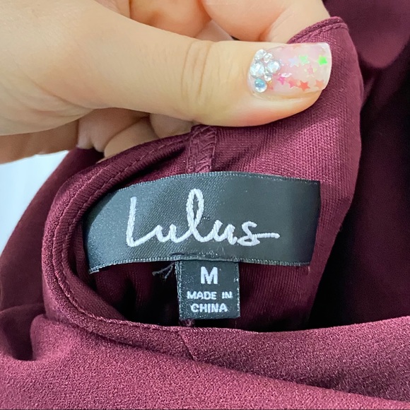 Endless Love Burgundy Backless Maxi Dress - Picture 8 of 10